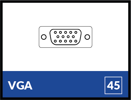 45x45 VGA